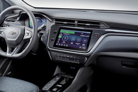 볼트 EUV 실내. <한국지엠 제공>